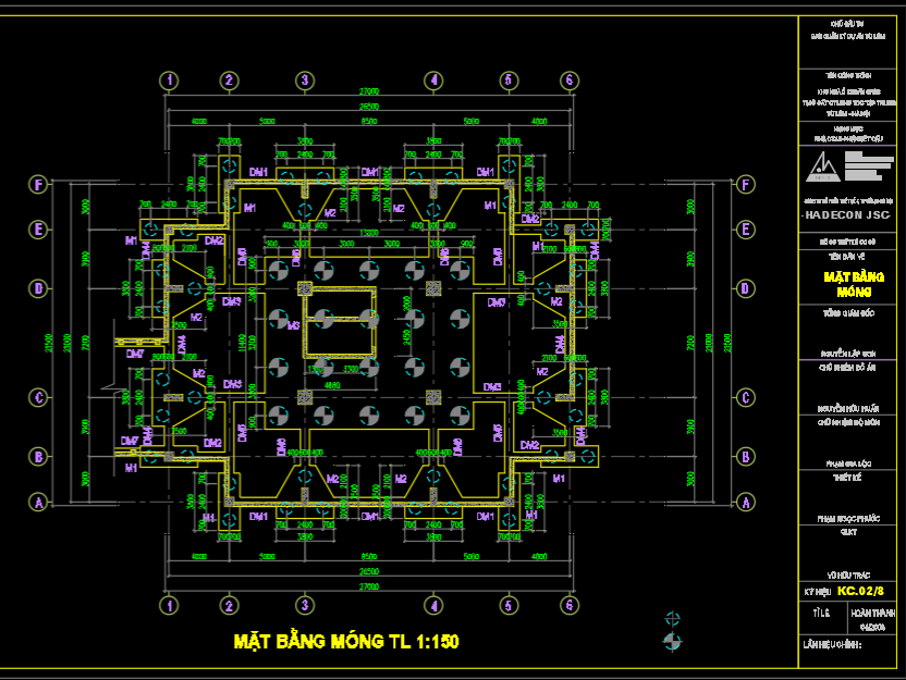 Móng coc khoan nhồi D1200