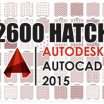 Thư viện mẫu 2600 hatch Autocad