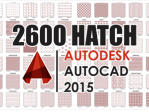 Thư viện mẫu 2600 hatch Autocad