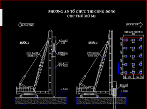 Biện pháp thi công cọc đóng và cọc cát