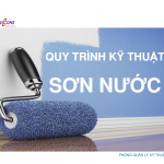 Cẩm nang thi công Coteccons- Quy trình thi công sơn nước