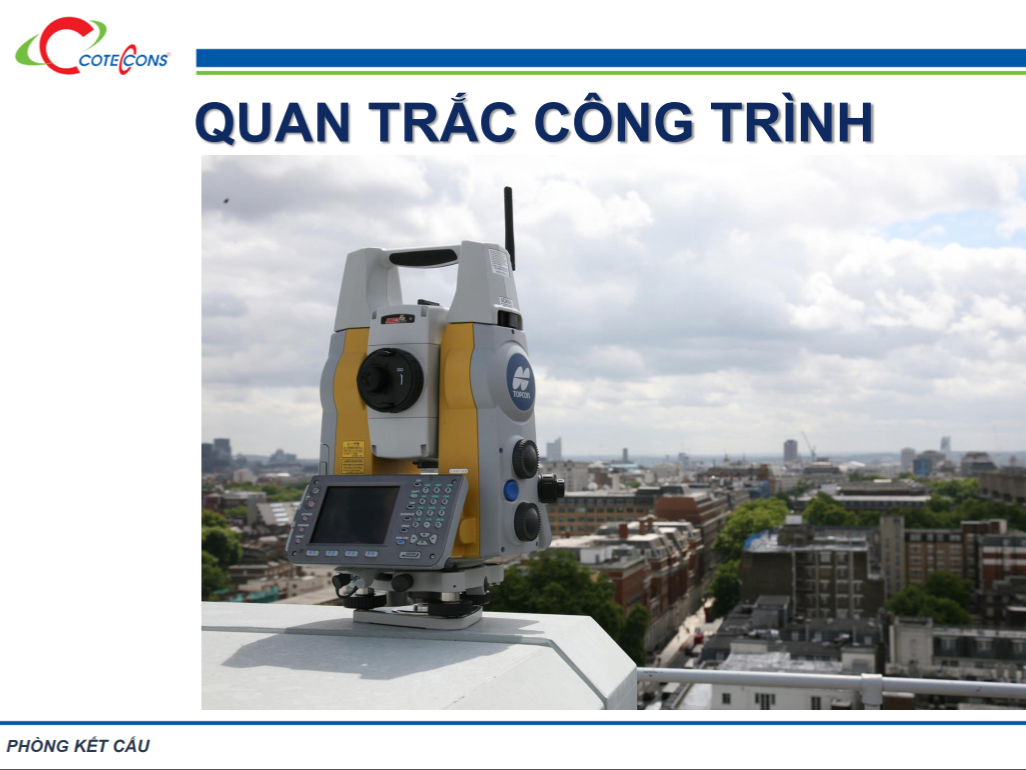 Coteccons – Công tác quan trắc trong thi công tầng hầm