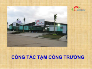 Coteccons – Công tác tạm