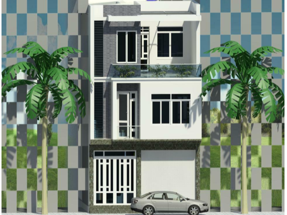 Hồ sơ giai đoạn thiết kê bản vẽ thi công nhà 3 tầng 6.5×12.8