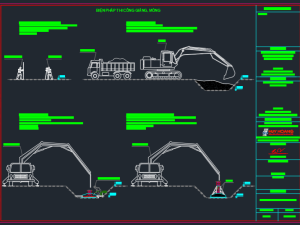 Biện Pháp Thi Công Móng, Cột, Dầm, Sàn file cad