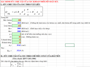 File tính toán móng cọc khoan nhồi