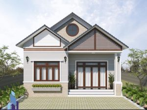 Bản vẽ thiết kế kết cấu nhà cấp 4 kích thước 9.5x20m