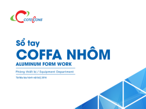 Coteccons – Sổ tay cốp pha nhôm