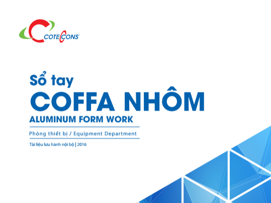 Coteccons – Sổ tay cốp pha nhôm