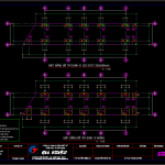 Bản vẽ thiết kế nhà phố 5 tầng kích thước 4×19.5m