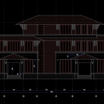 Bản vẽ thiết kế biệt thự vườn diện tích 294m
