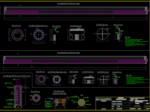 Bản vẽ chi tiết cọc bê tông dự ứng lực