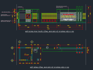 Thư Viện Bản Vẽ Cổng Hàng Rào