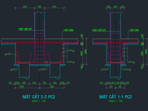 Bản Vẽ Shopdrawing Móng