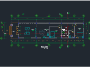 Bản vẽ thiết kế nhà cấp 4 gác lửng 3 phòng ngủ đầy đủ tiện nghi