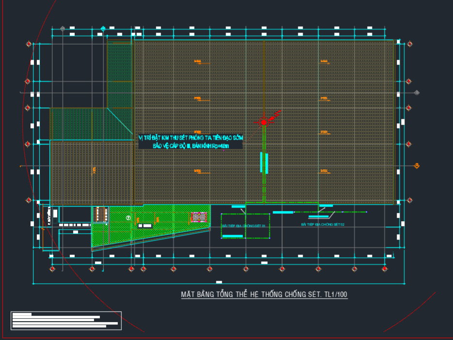 Bản Vẽ Thiết Kế Chống sét