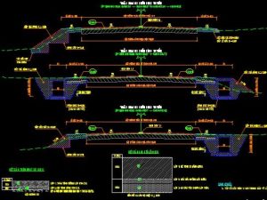 Bản vẽ Sửa chữa nền, mặt đường, thoát nước và ATGT trên QL