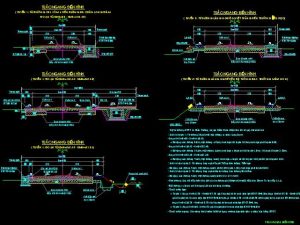 Bản vẽ Nâng cấp đường GTNT Mặt đường BTXM B=(5,5+2×1)m và Di dời đường dây Trung, hạ thế