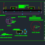 File cad thiết kế sân bóng 50x62m(mặt bằng +chi tiết mặt cắt)