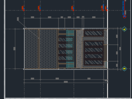 Bản vẽ kiến trúc nhà phố 2 tầng (4.8 x 27m) (kiến trúc,điện nước)