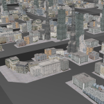 File sketchup khu phố quy hoạch 2 (nhà phố quy hoạch+ khu đất quy hoạch)