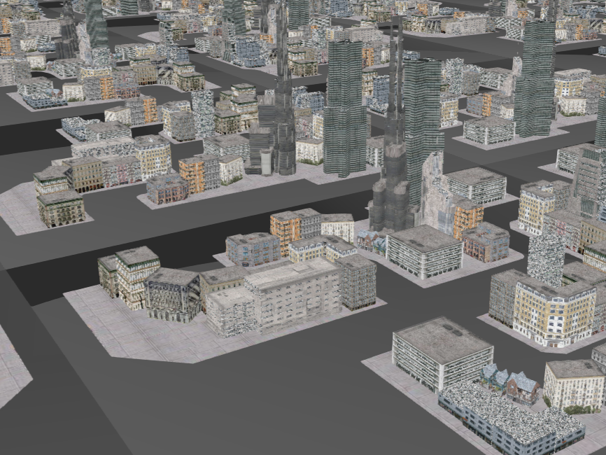 File sketchup khu phố quy hoạch 2 (nhà phố quy hoạch+ khu đất quy hoạch)