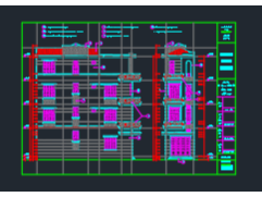 Bản vẽ kiến trúc nhà mặt phố 4 tầng (4 x 13m) (kiến trúc,mặt bằng,chi tiết)