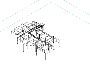 Thiết kế revit 3d căn hộ revit 2020 10x17m(3d +mặt bằng)